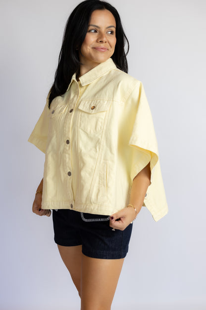 Overtime Twill Cape Jacket