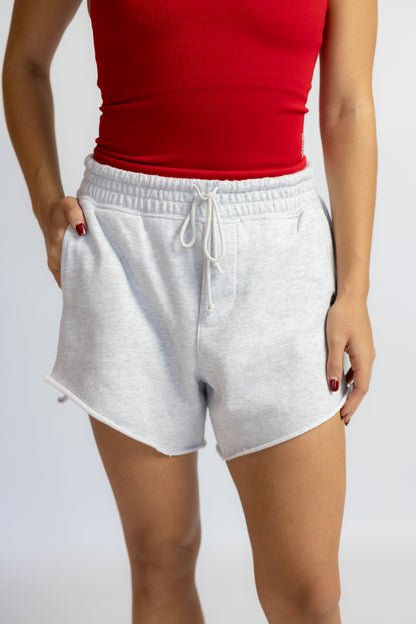 Knockout Short Heather Grey