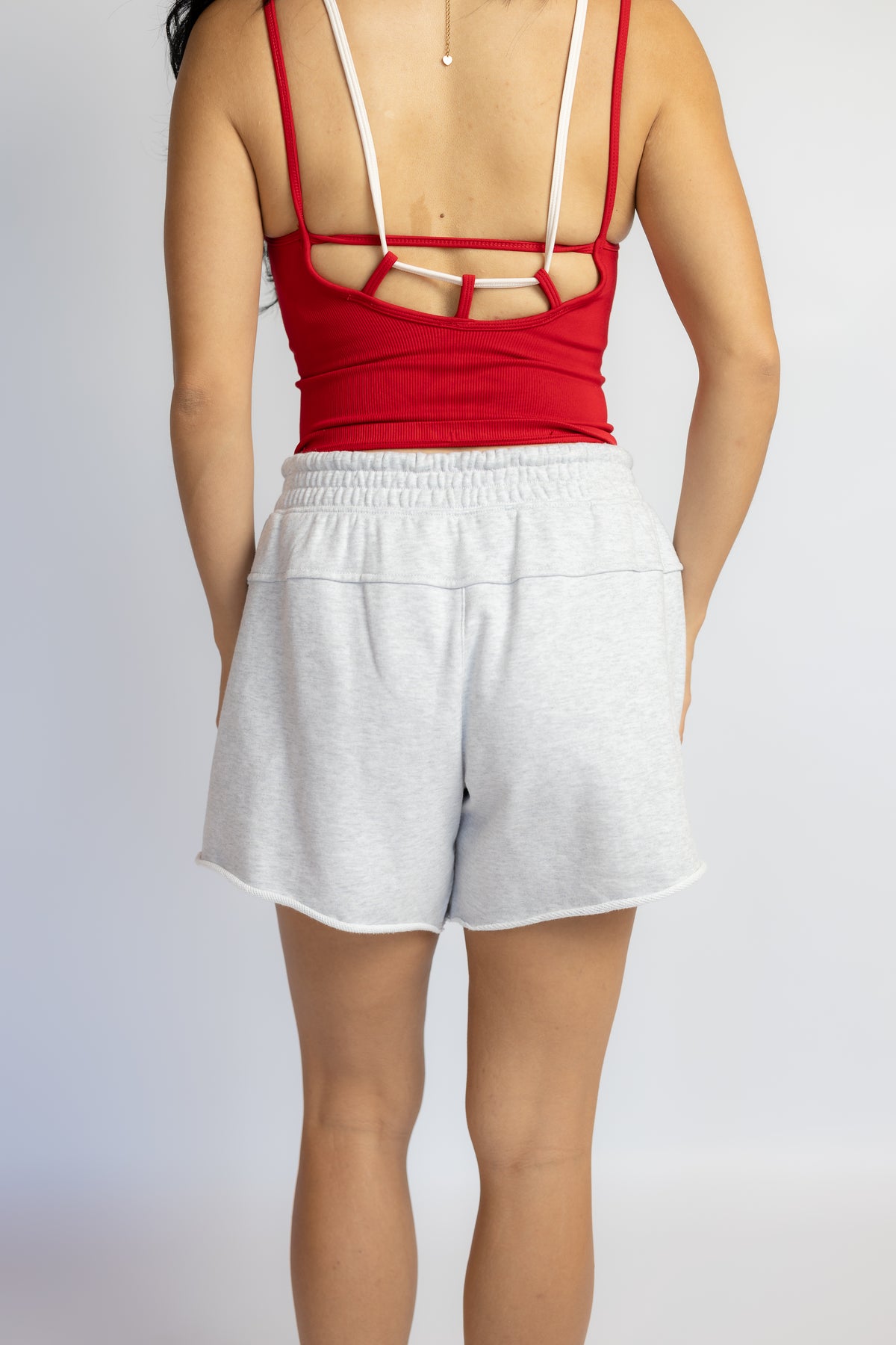 Knockout Short Heather Grey