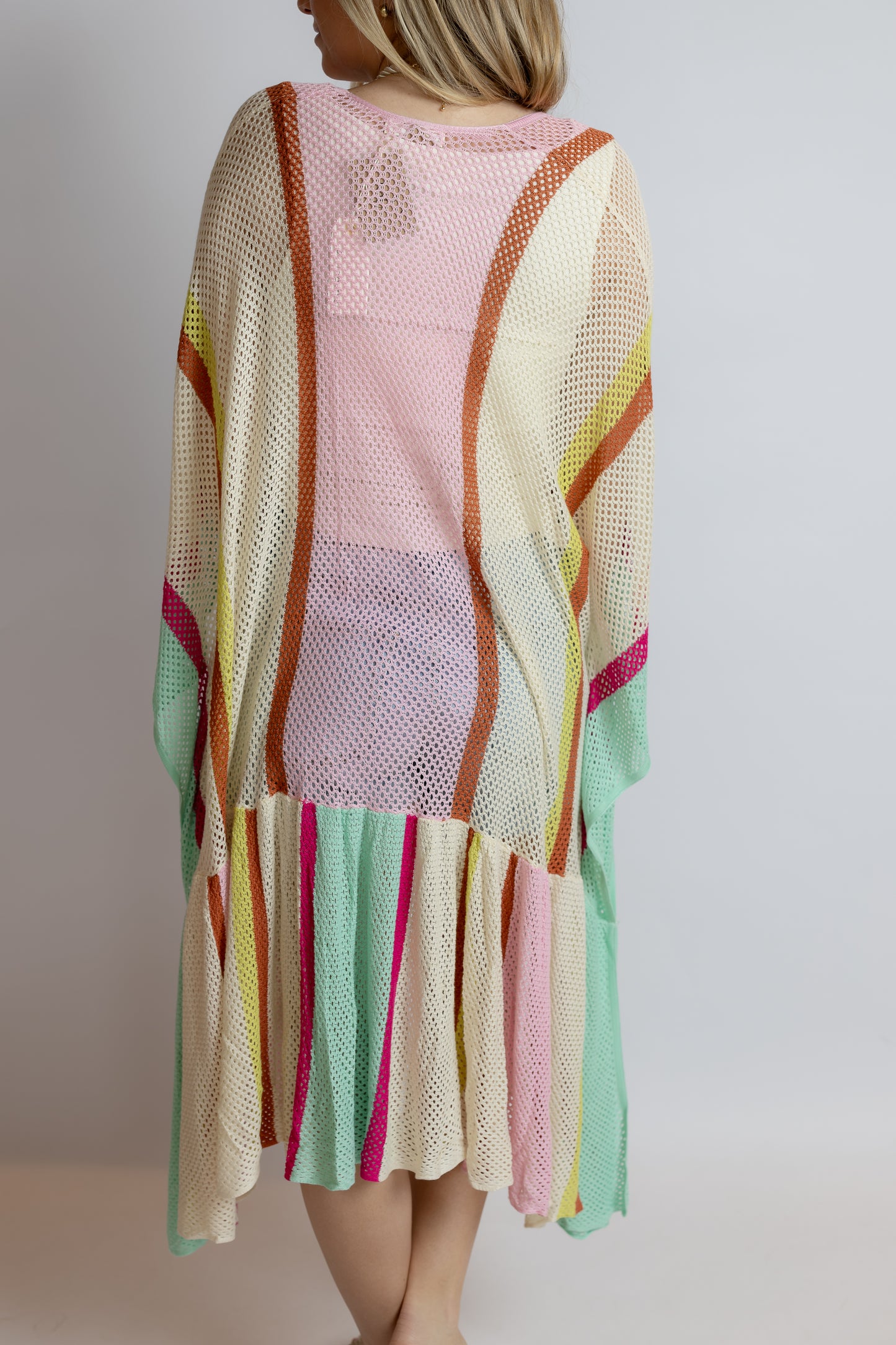 At The Start Striped Cardigan