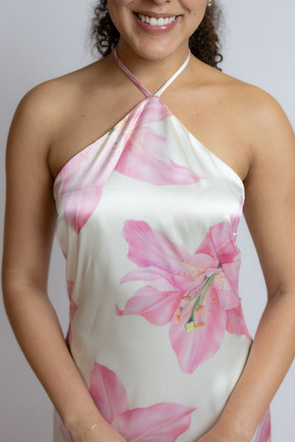 Flow Through Floral Mini Dress