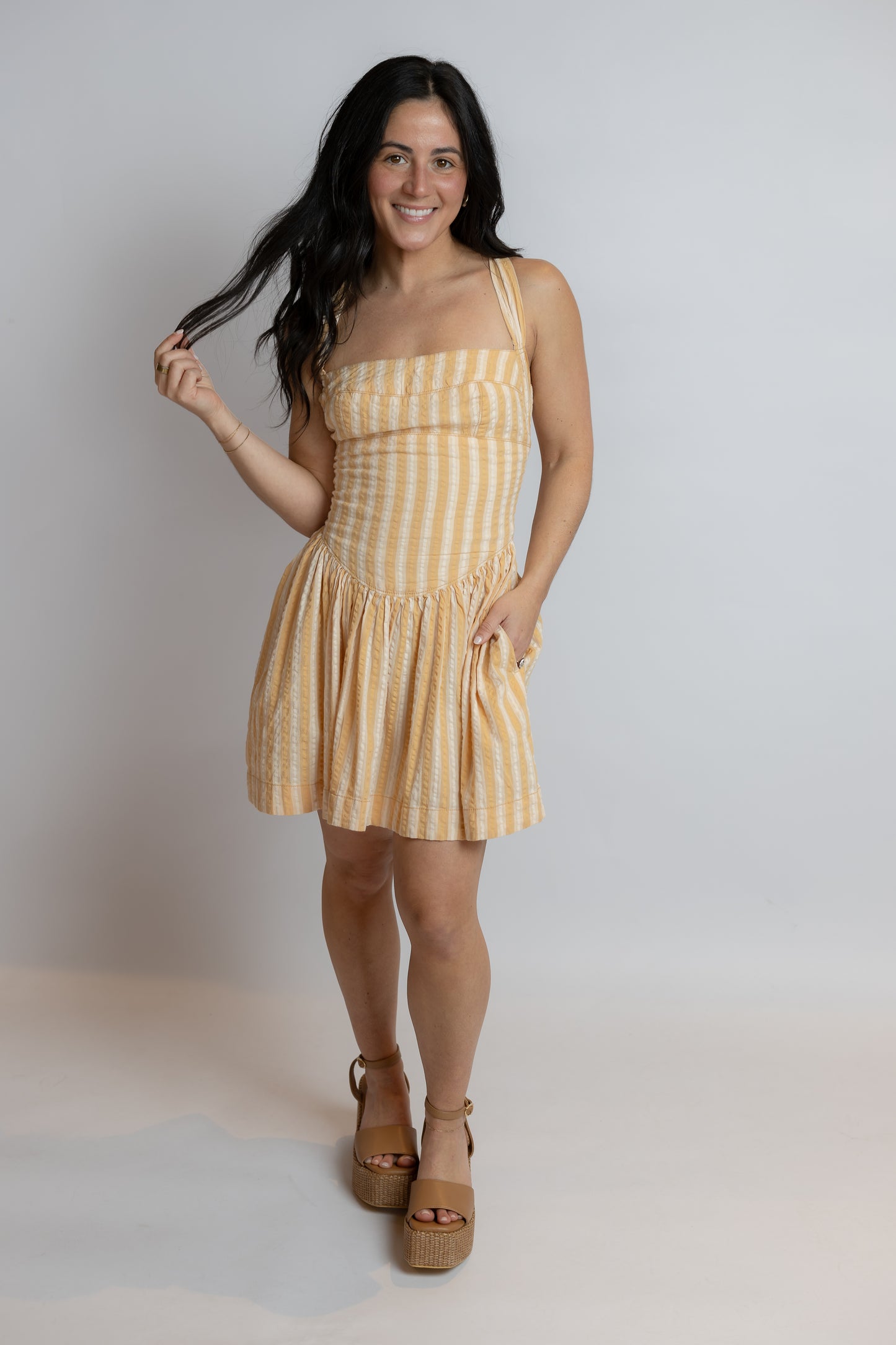 Laurel Plaid Mini Dress