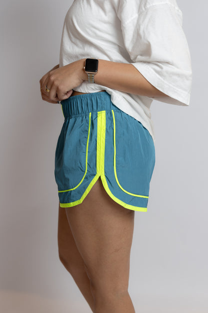 Varsity Blues Shorts Celestial Blue