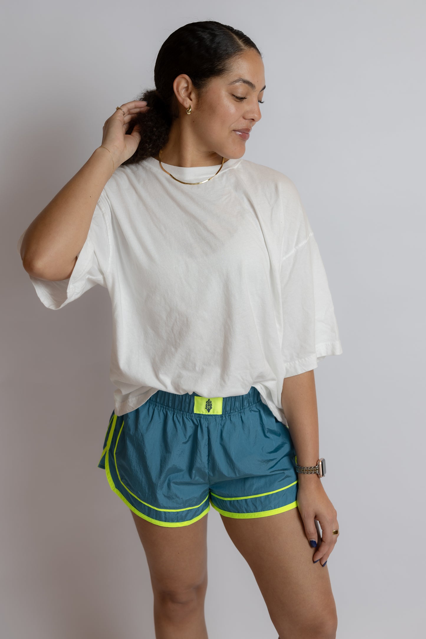 Varsity Blues Shorts Celestial Blue