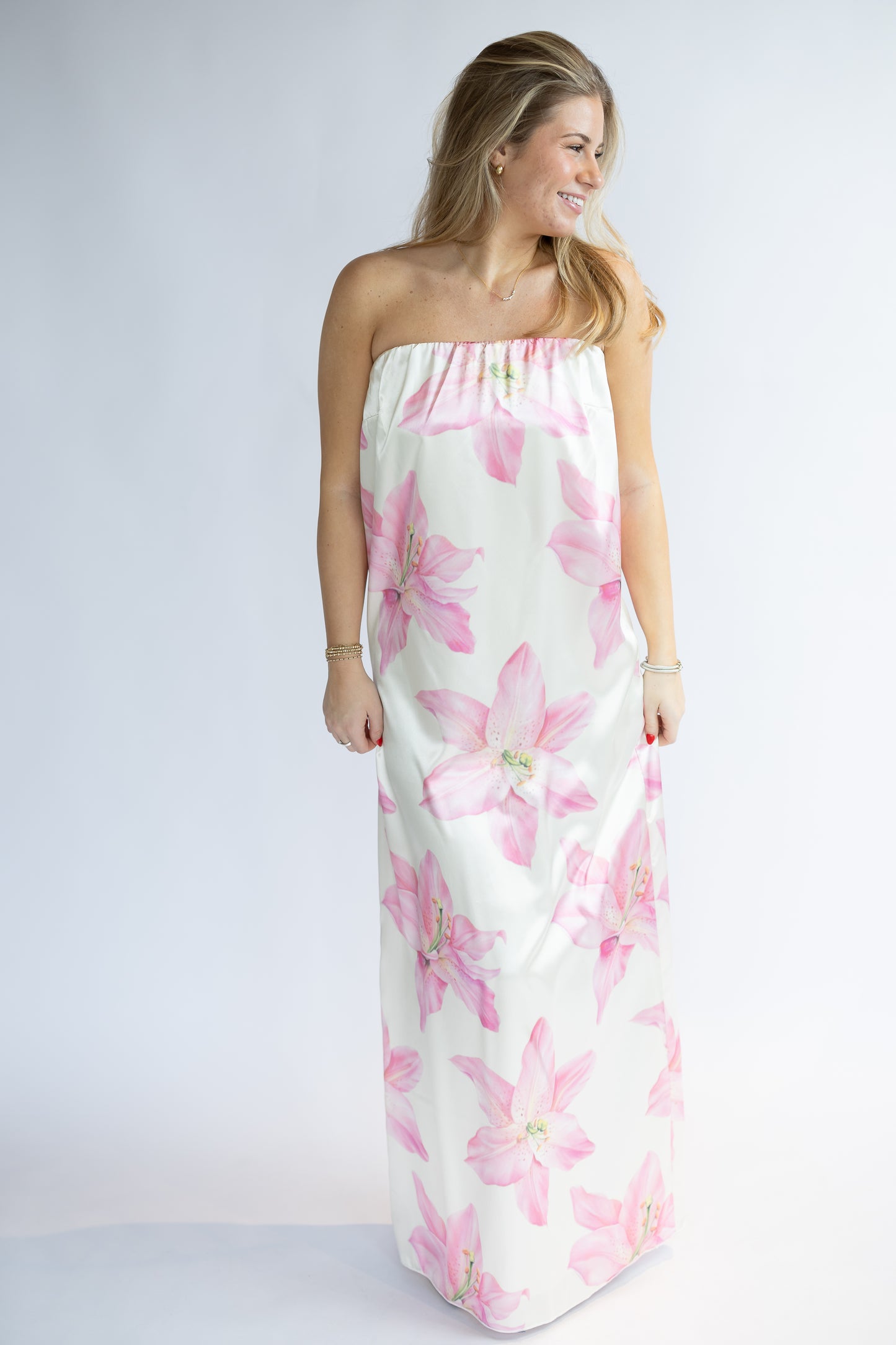 She's Effortless Floral Maxi Dress