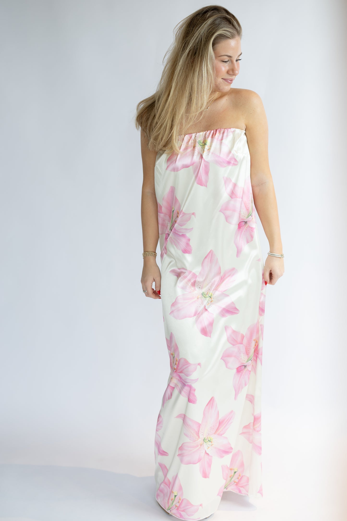 She's Effortless Floral Maxi Dress