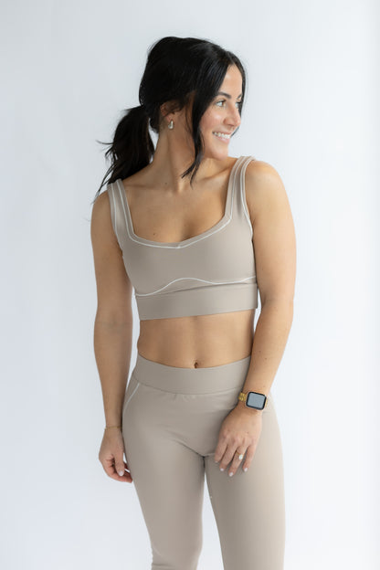 On & On Contrast Sports Bra