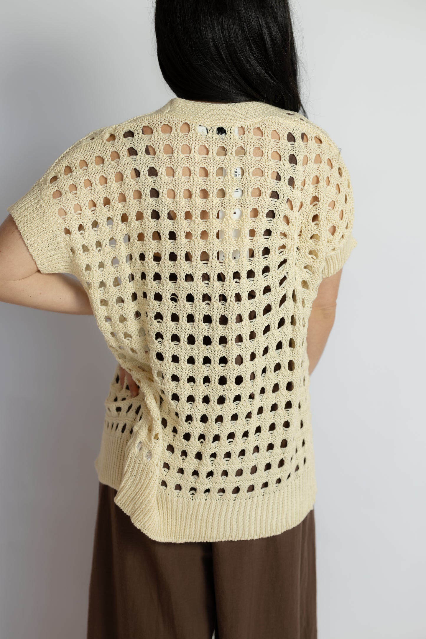 Flutter Open Knit Cardigan