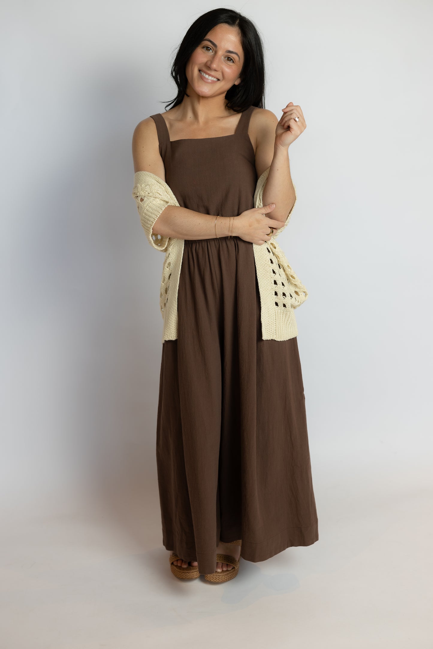 Flutter Open Knit Cardigan