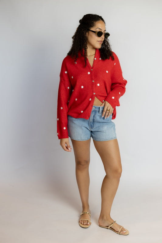 Good Feels Star Cardigan