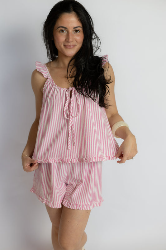 Jetset Ruffle Top & Shorts Set