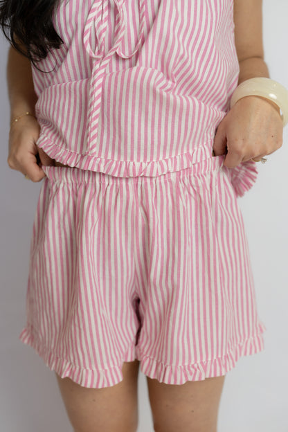 Jetset Ruffle Top & Shorts Set
