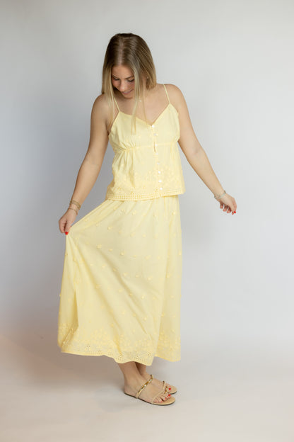 Beachglass Embroidered Tank