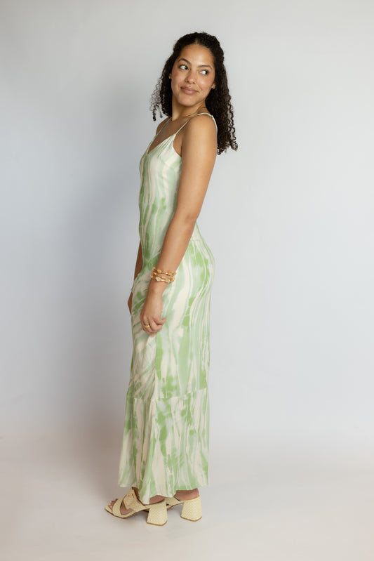 Tropical Storm Slip Dress