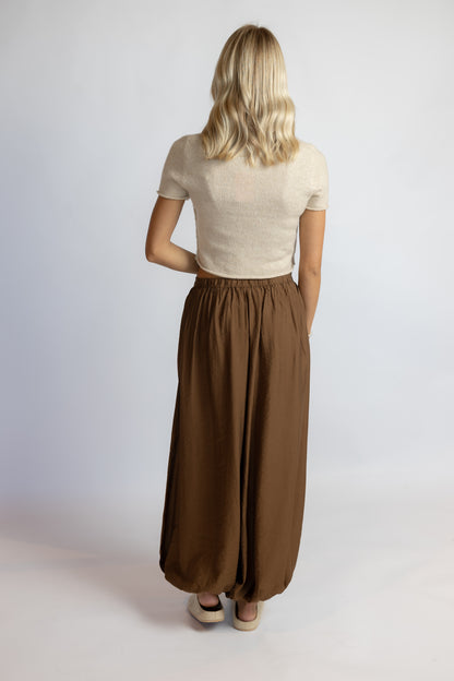 Katy Soft Knit Crop Tee