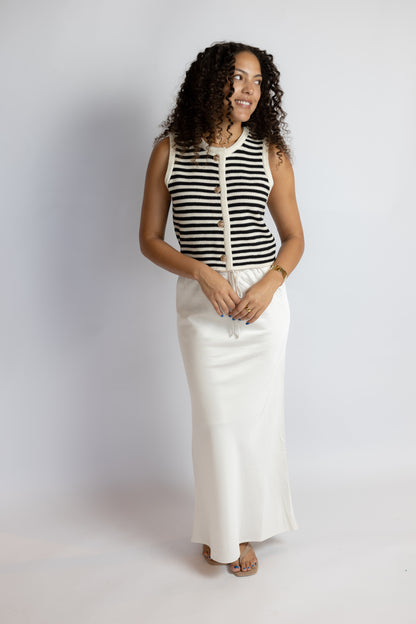 Manon Stripe Sweater Vest