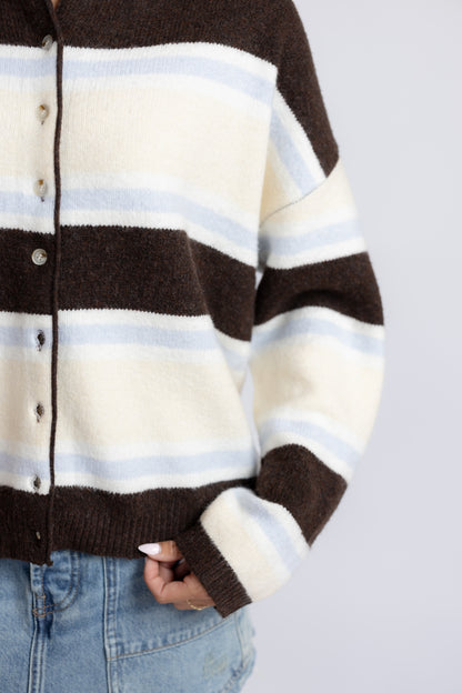 Stella Striped Cardigan