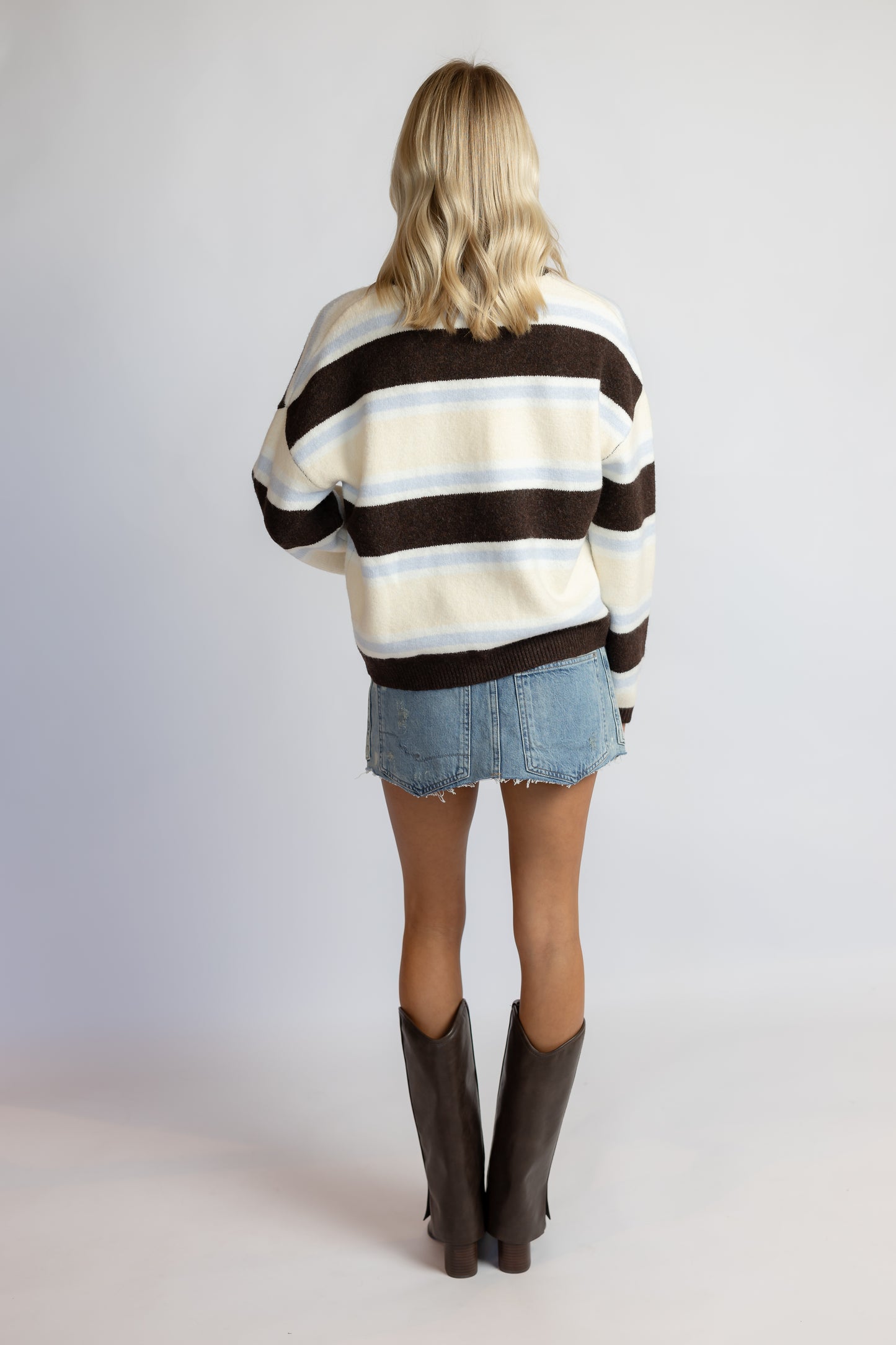 Stella Striped Cardigan