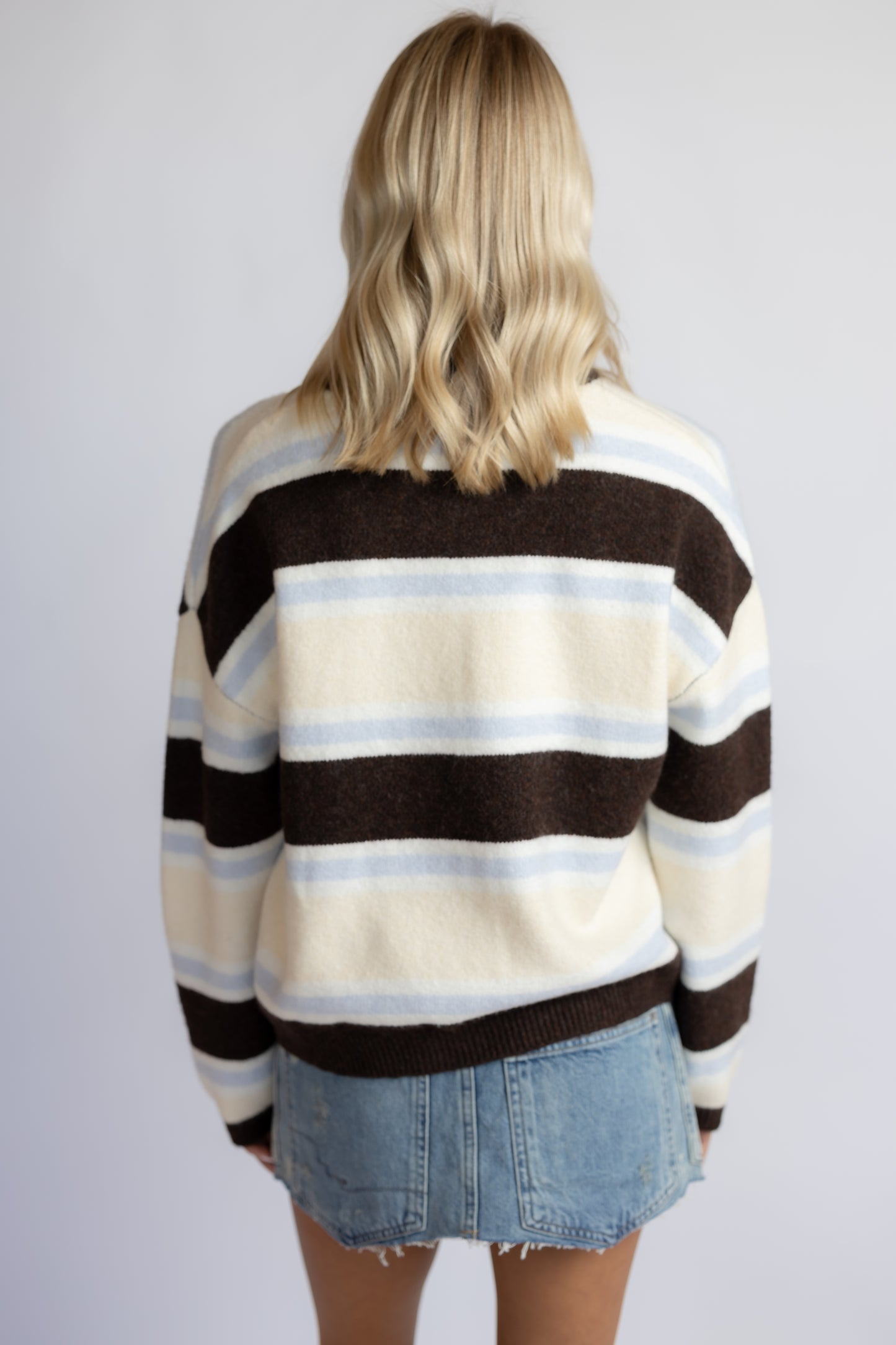 Stella Striped Cardigan