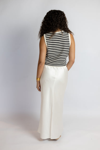 Manon Stripe Sweater Vest