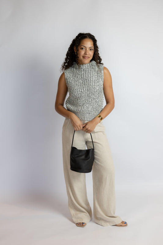 Williams Sleeveless Sweater Top