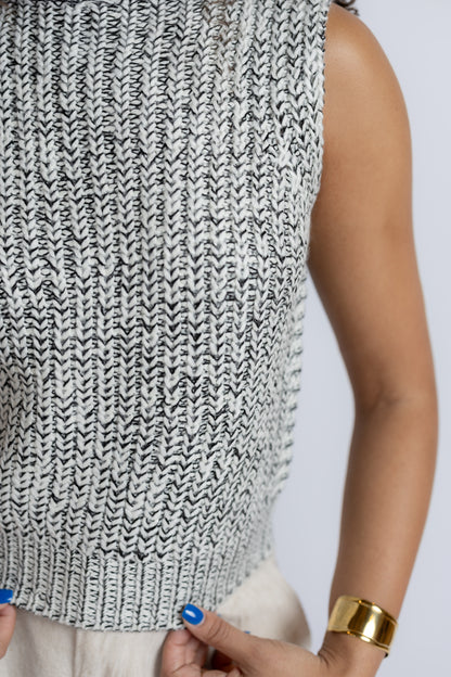 Williams Sleeveless Sweater Top