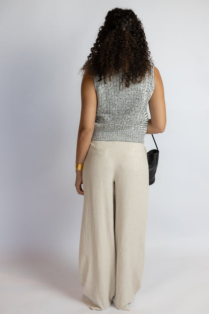 Williams Sleeveless Sweater Top