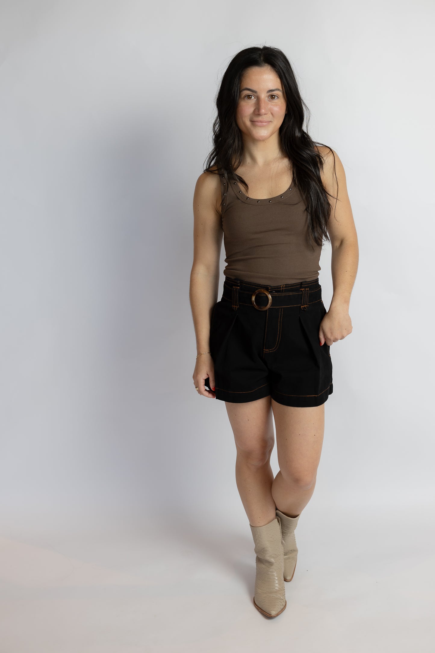Stormy Denim Shorts
