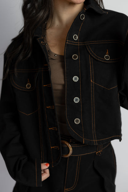 Stormy Denim Jacket