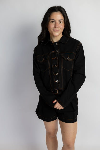 Stormy Denim Jacket