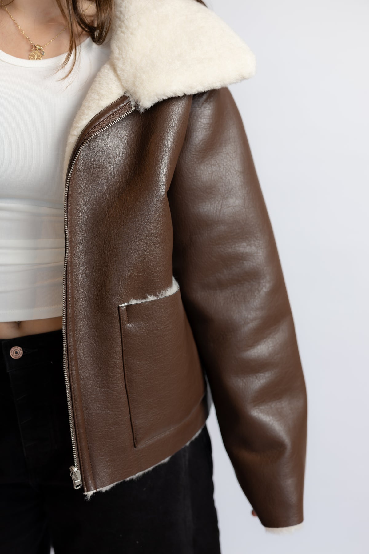 Jensen Reversible Jacket Dark Chocolate