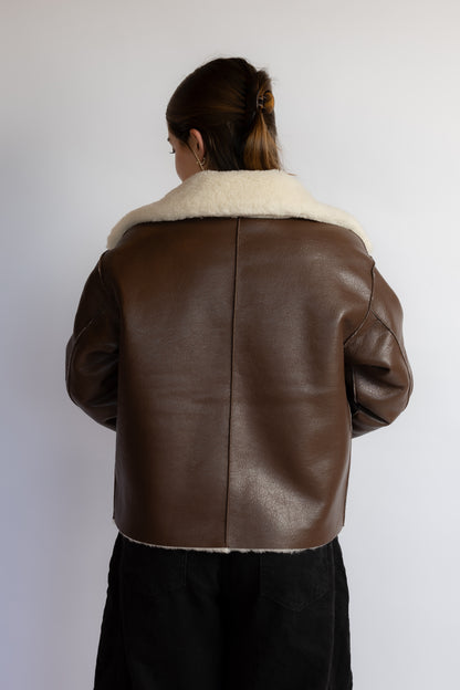 Jensen Reversible Jacket Dark Chocolate