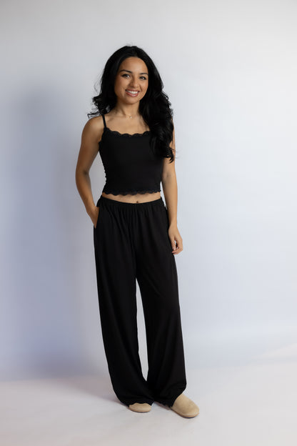 Lala Soft Lace Cami Top