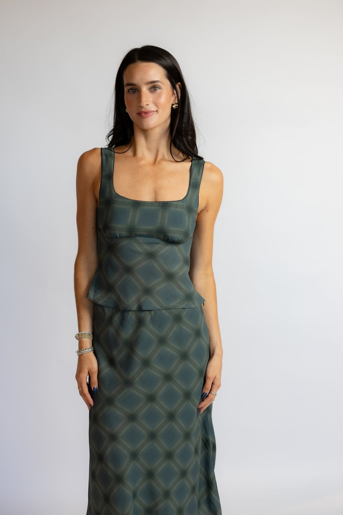 Donatella Printed Midi Skirt