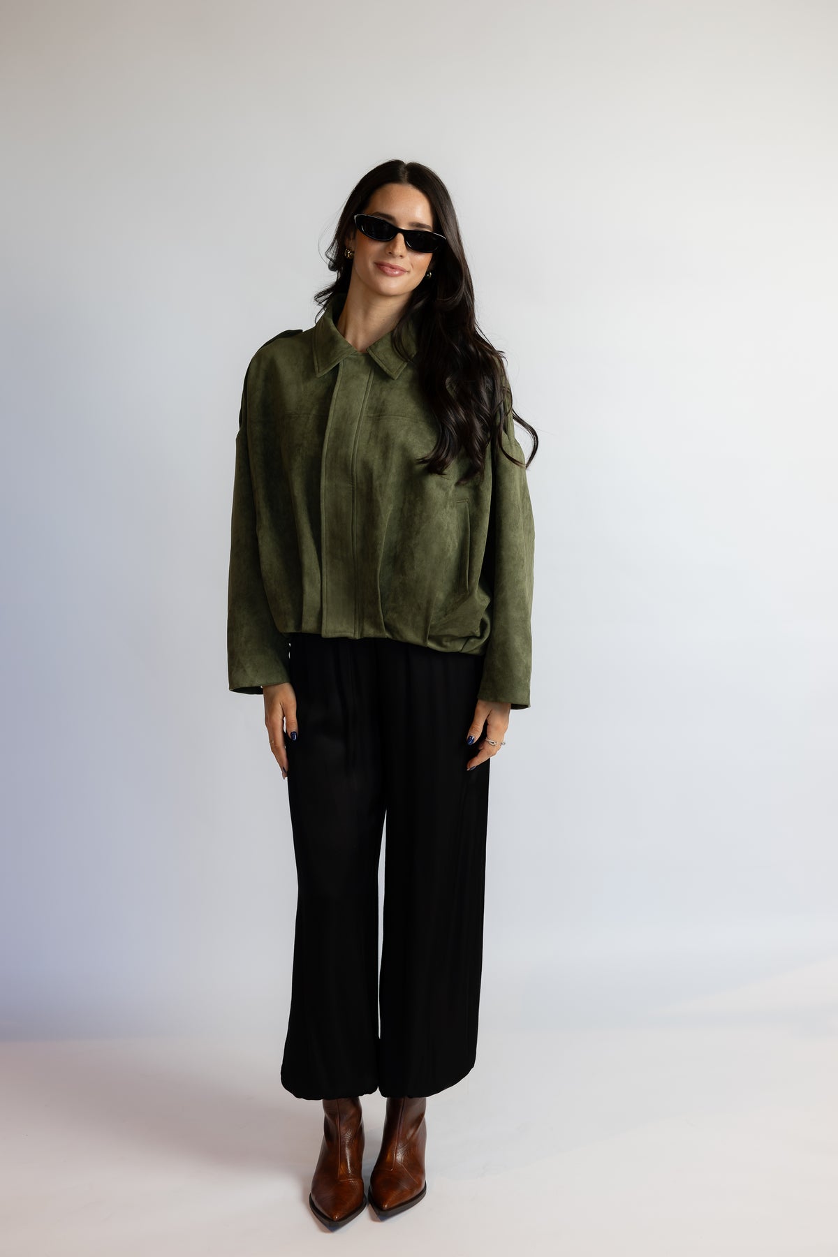 Speak Too Soon Suede Jacket