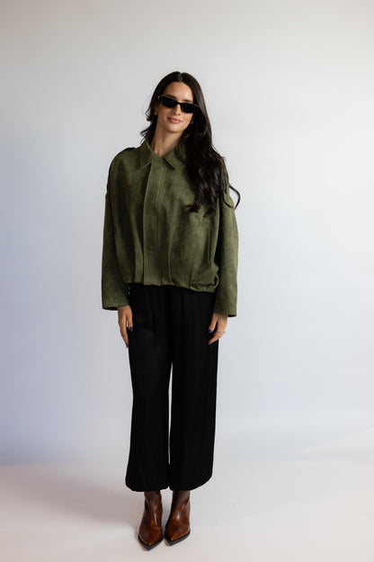 Speak Too Soon Suede Jacket