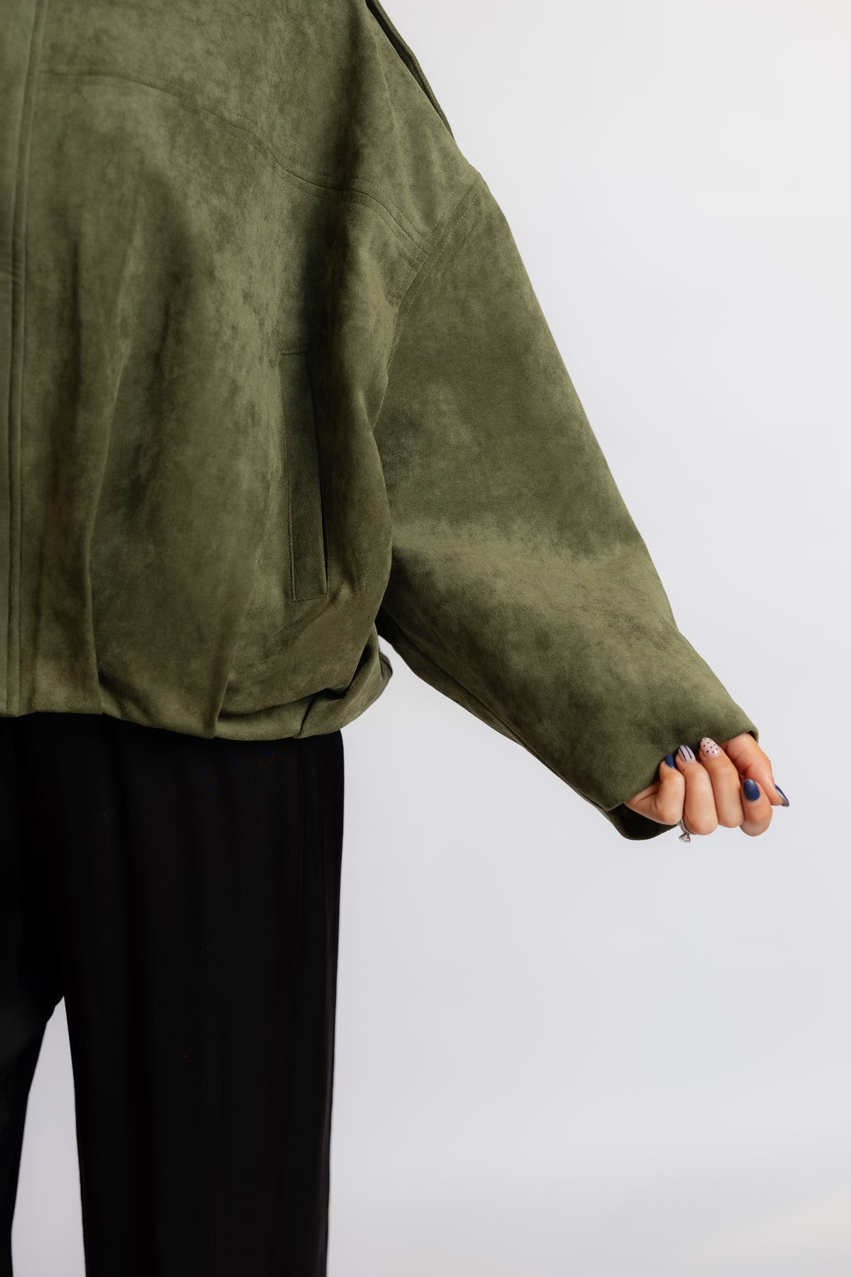 Speak Too Soon Suede Jacket