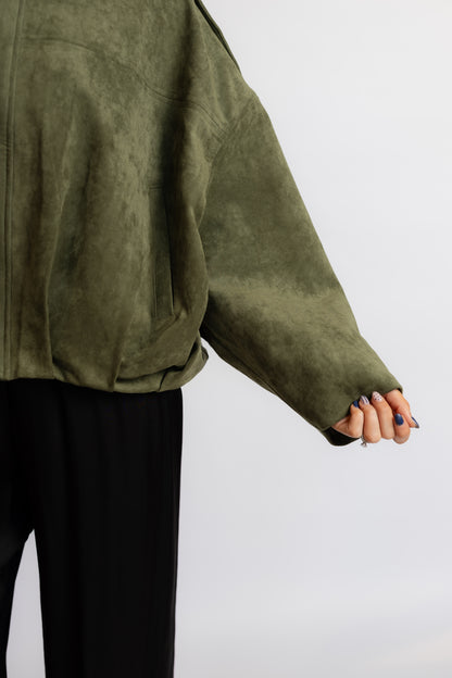 Speak Too Soon Suede Jacket