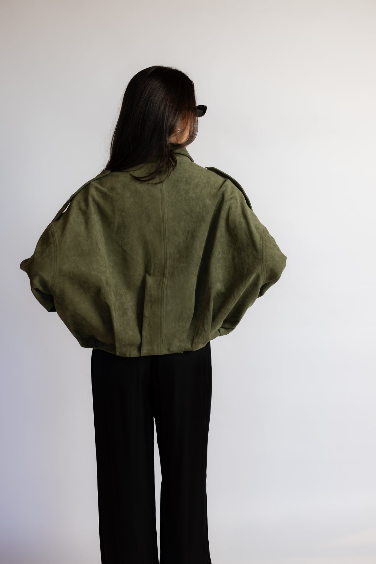 Speak Too Soon Suede Jacket
