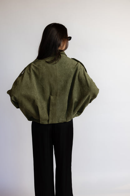 Speak Too Soon Suede Jacket