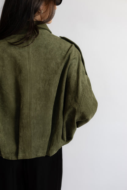 Speak Too Soon Suede Jacket