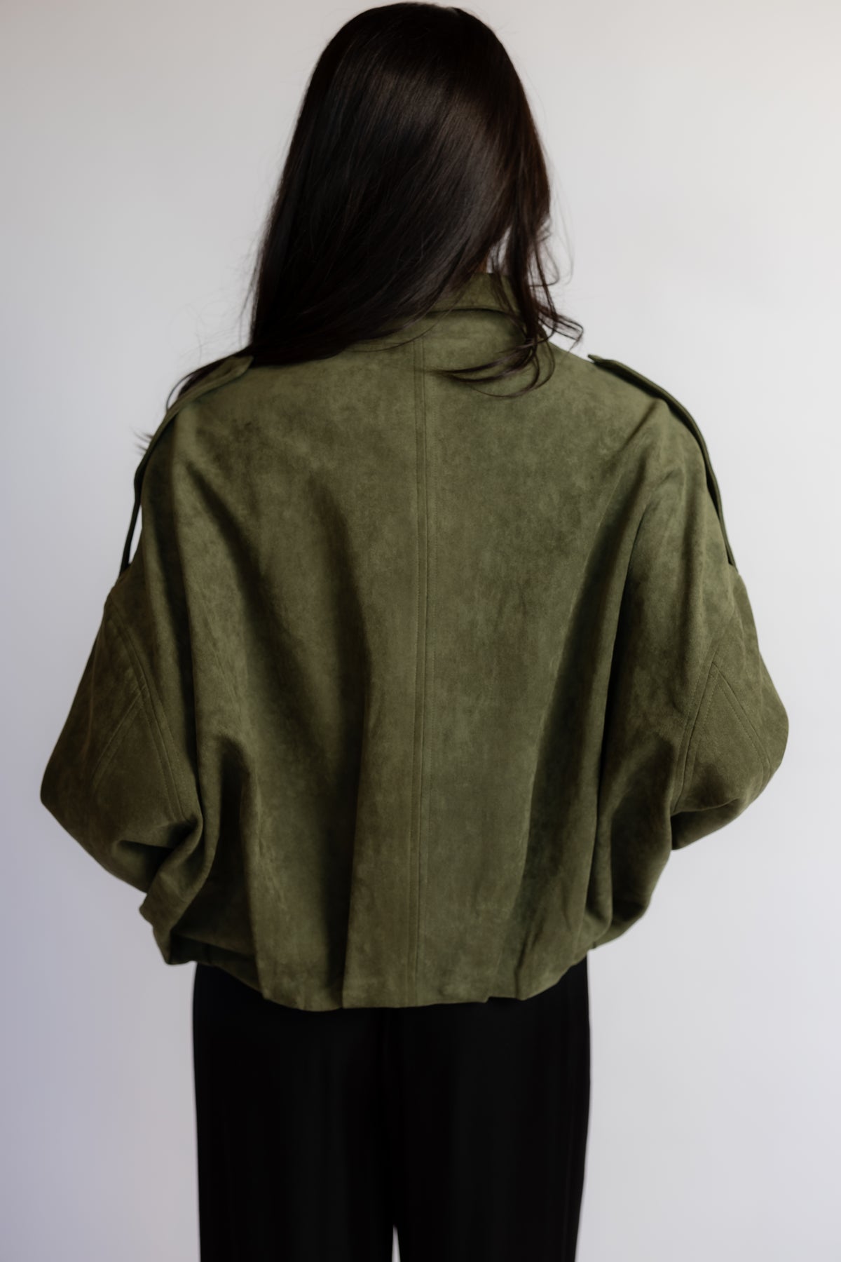 Speak Too Soon Suede Jacket