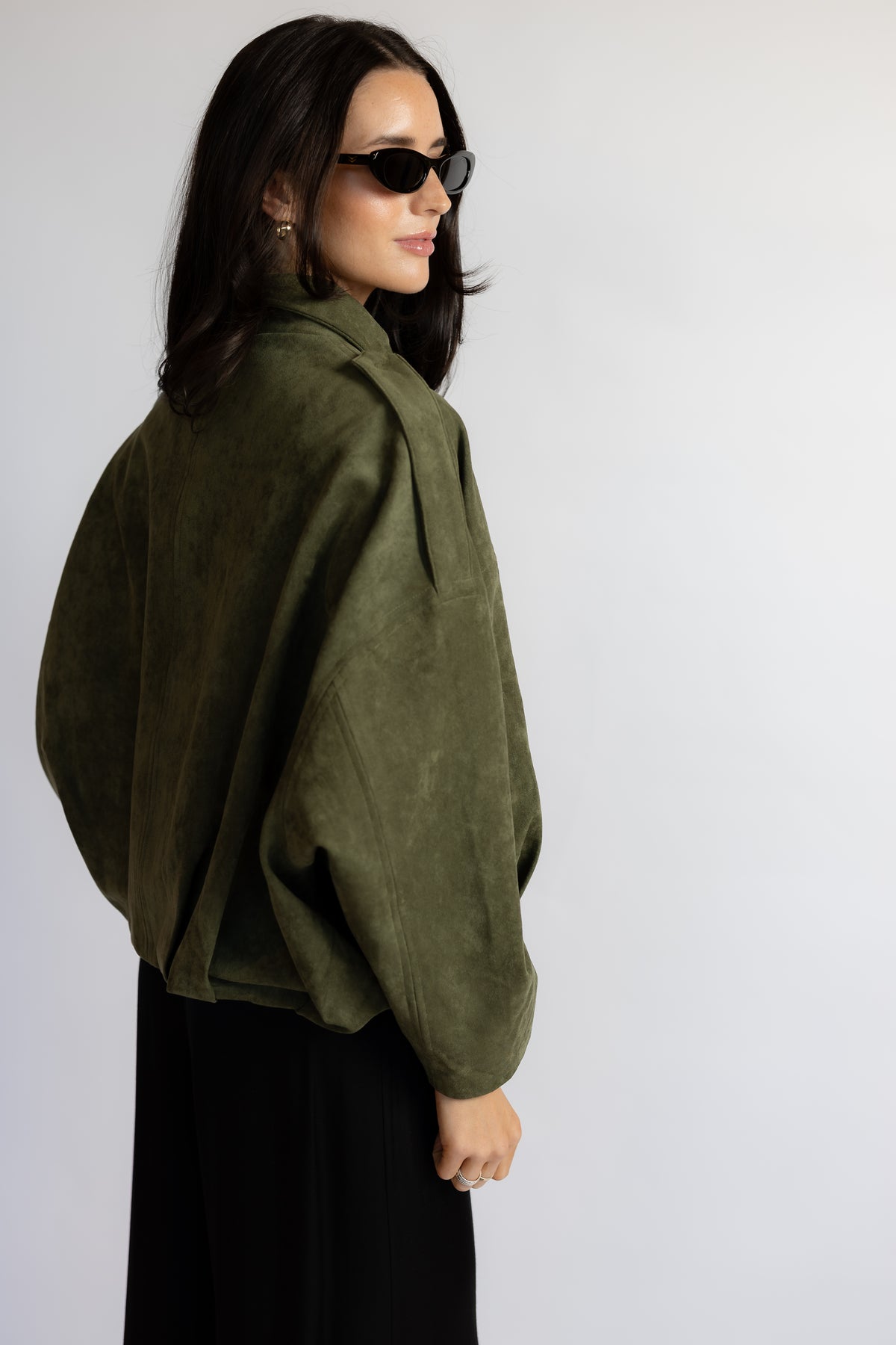 Speak Too Soon Suede Jacket