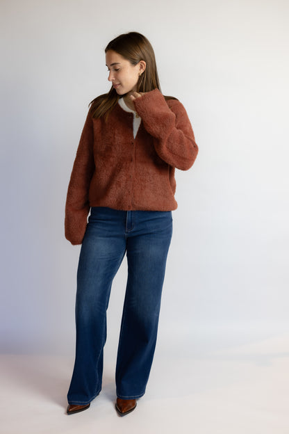 Winterglow Fluffy Cardigan