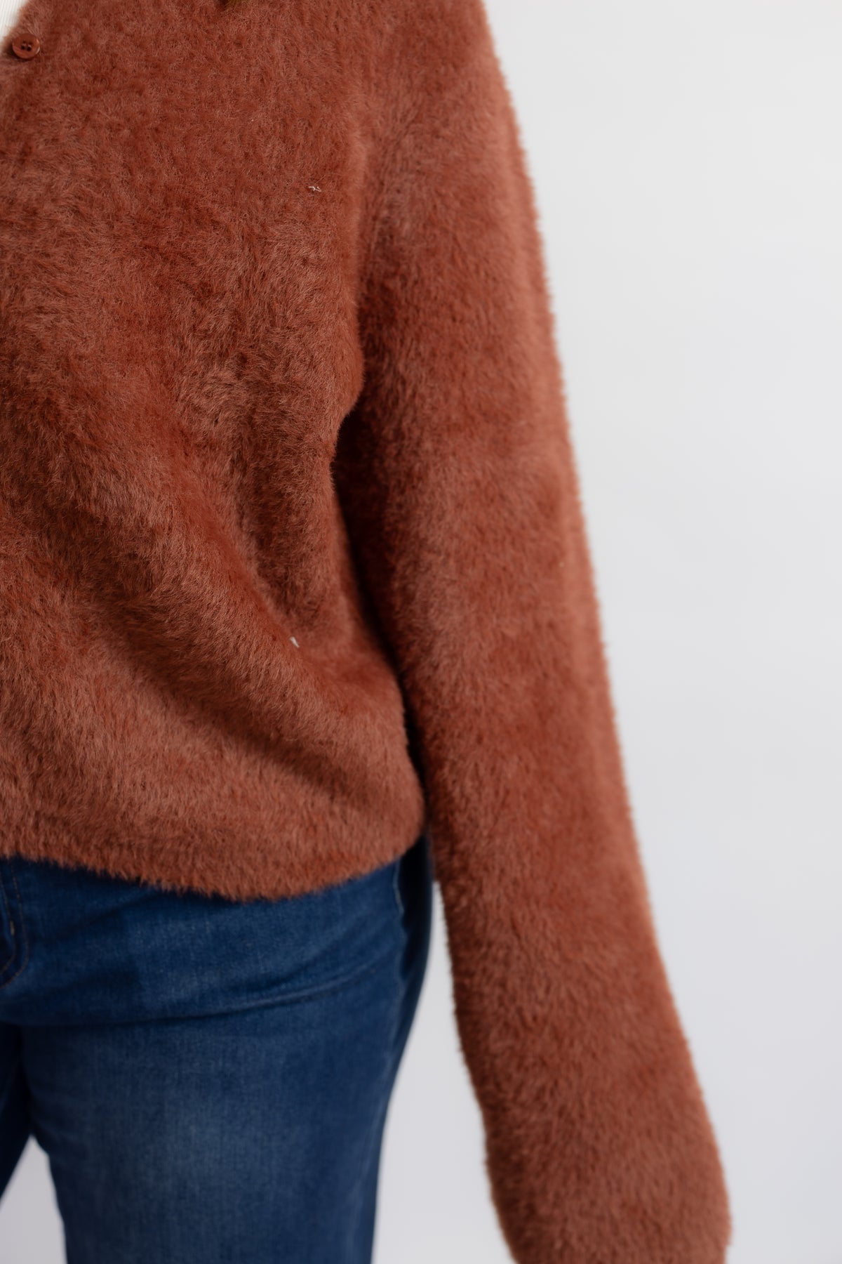 Winterglow Fluffy Cardigan