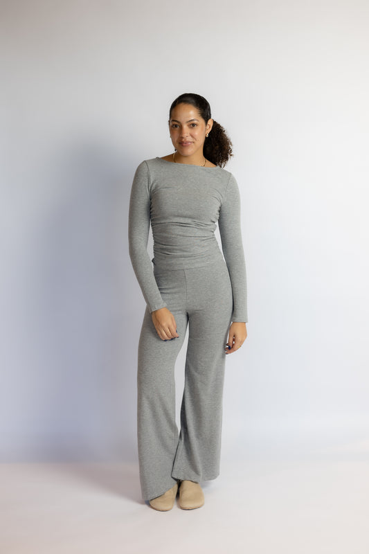 Page Turner Ruched Top