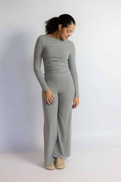 Page Turner Ruched Top