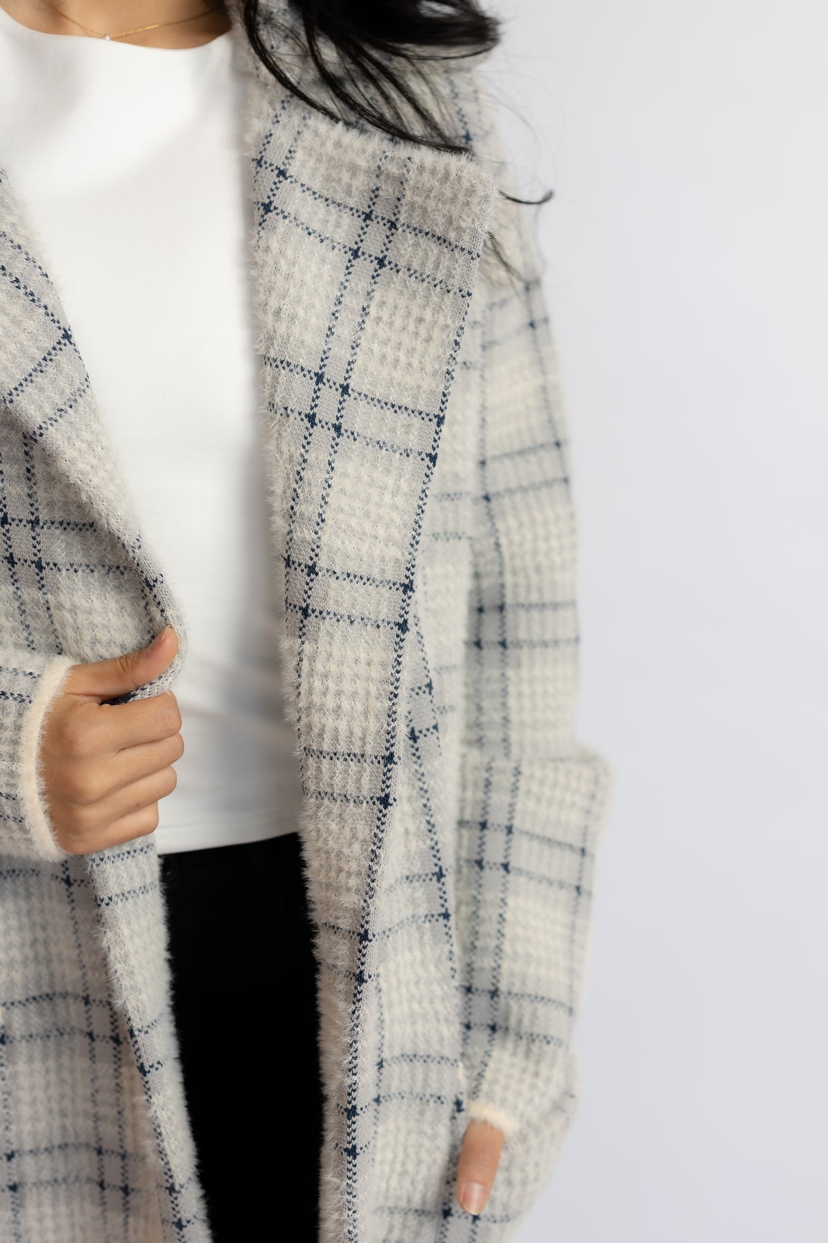 Marlo Plaid Coat