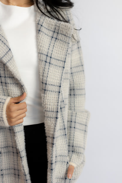 Marlo Plaid Coat