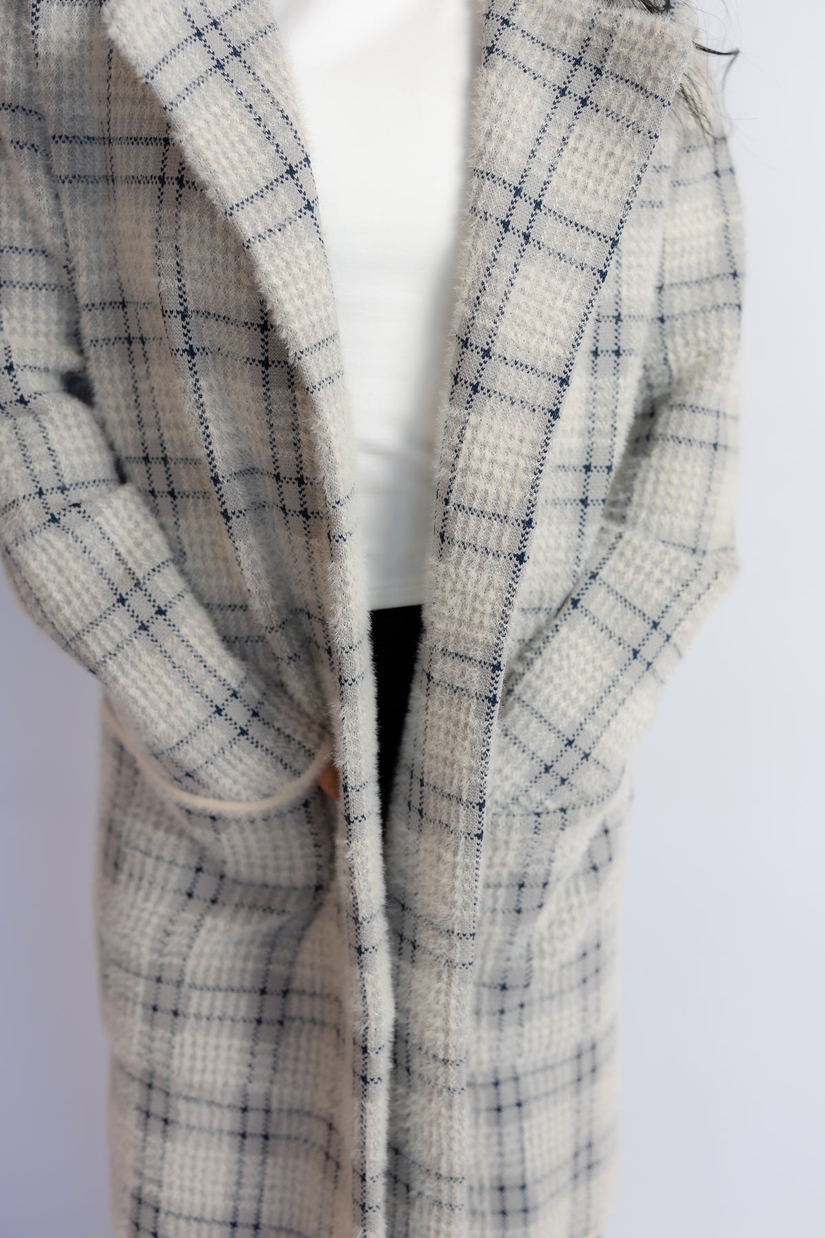 Marlo Plaid Coat